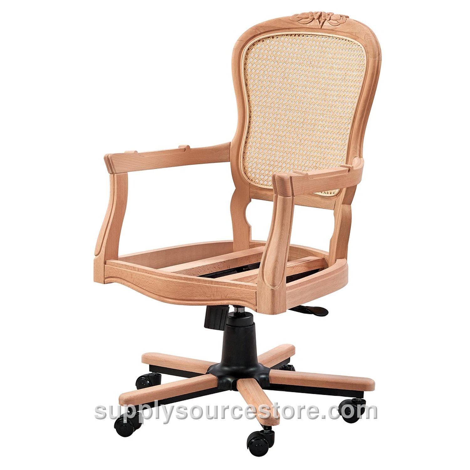 Rattan Carved Rotating Chair