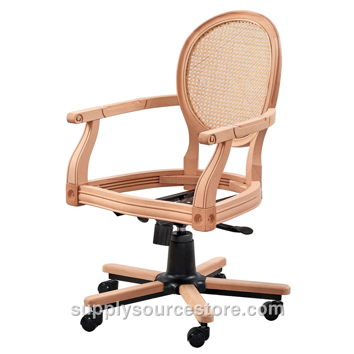 Rattan Medallion Rotating Chair