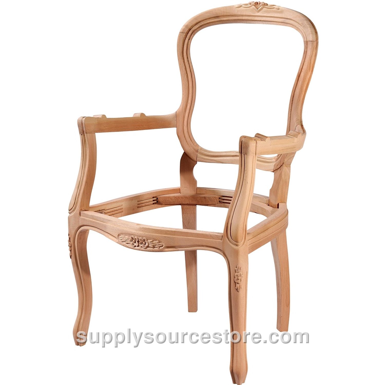 Skirt Patterned Accent Chair