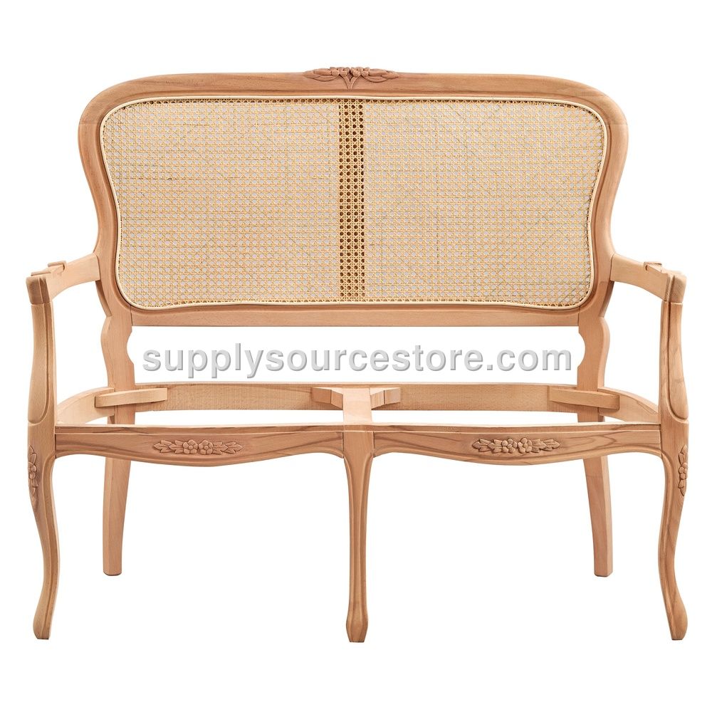 Wicker Skirt Carved Tea Set