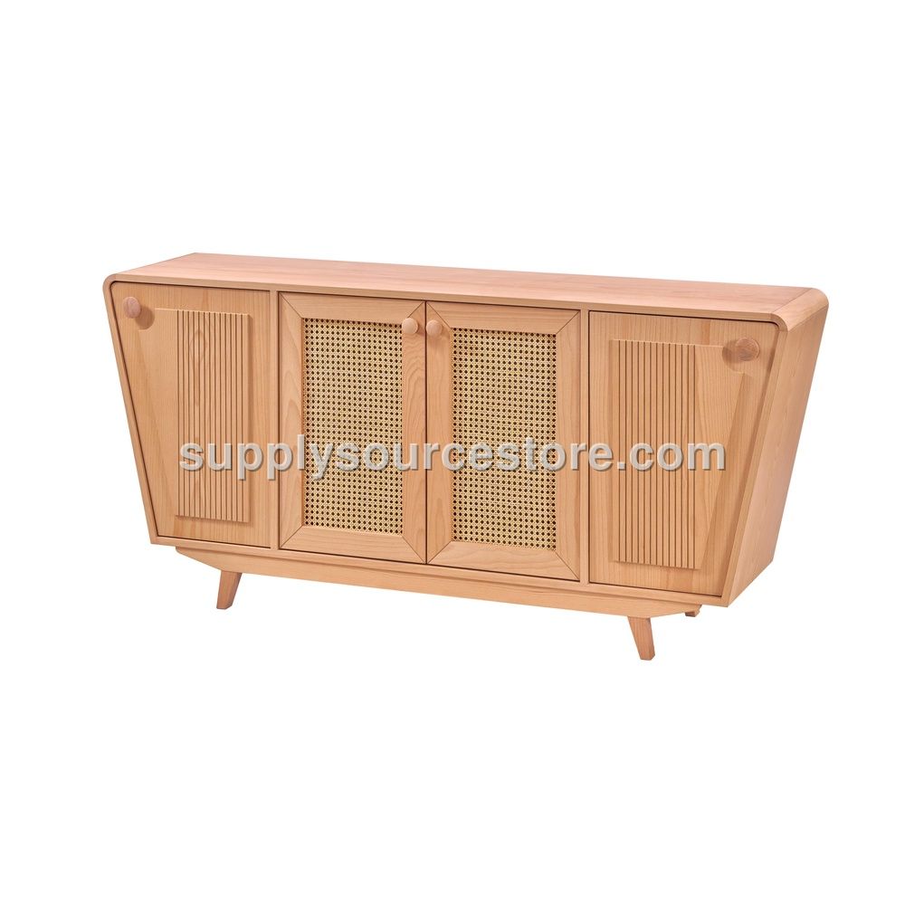 Ribbed Striped Console