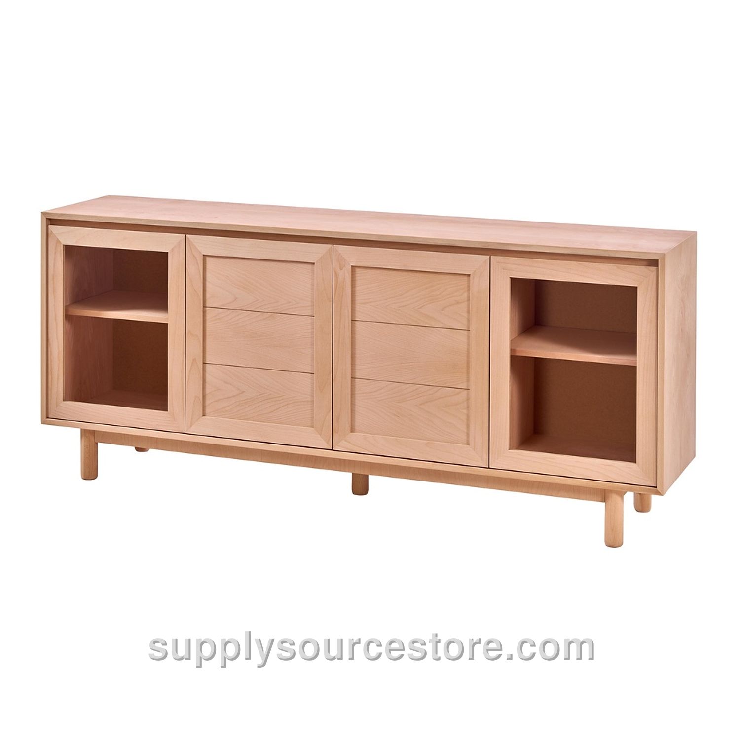 200 LED Amber Birch Open Console
