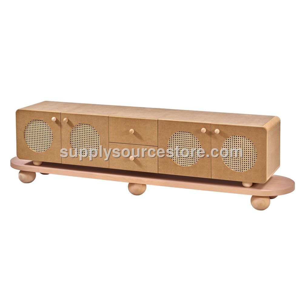 Wicker Drawer Round Plasma
