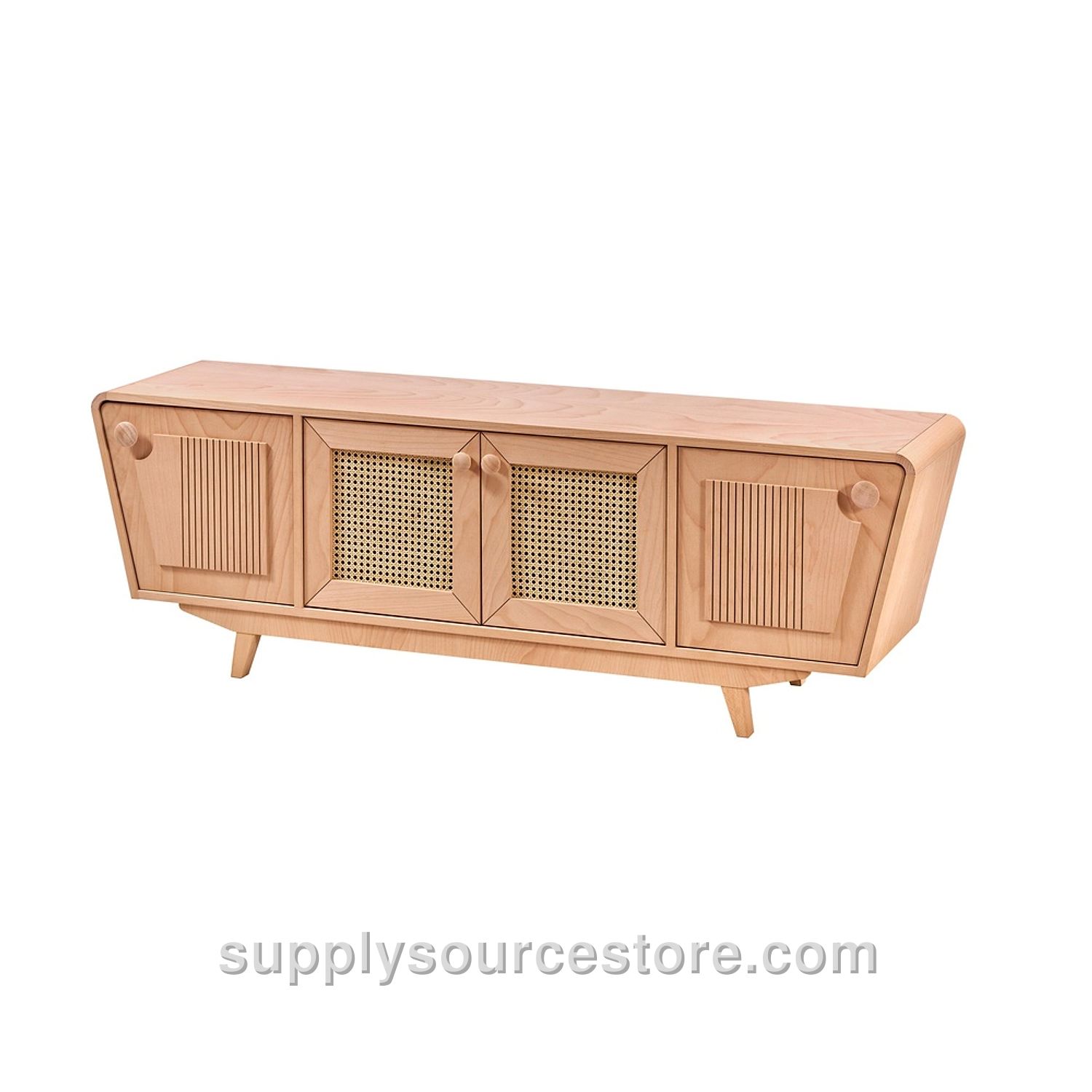 Grainy Stripe TV Stand