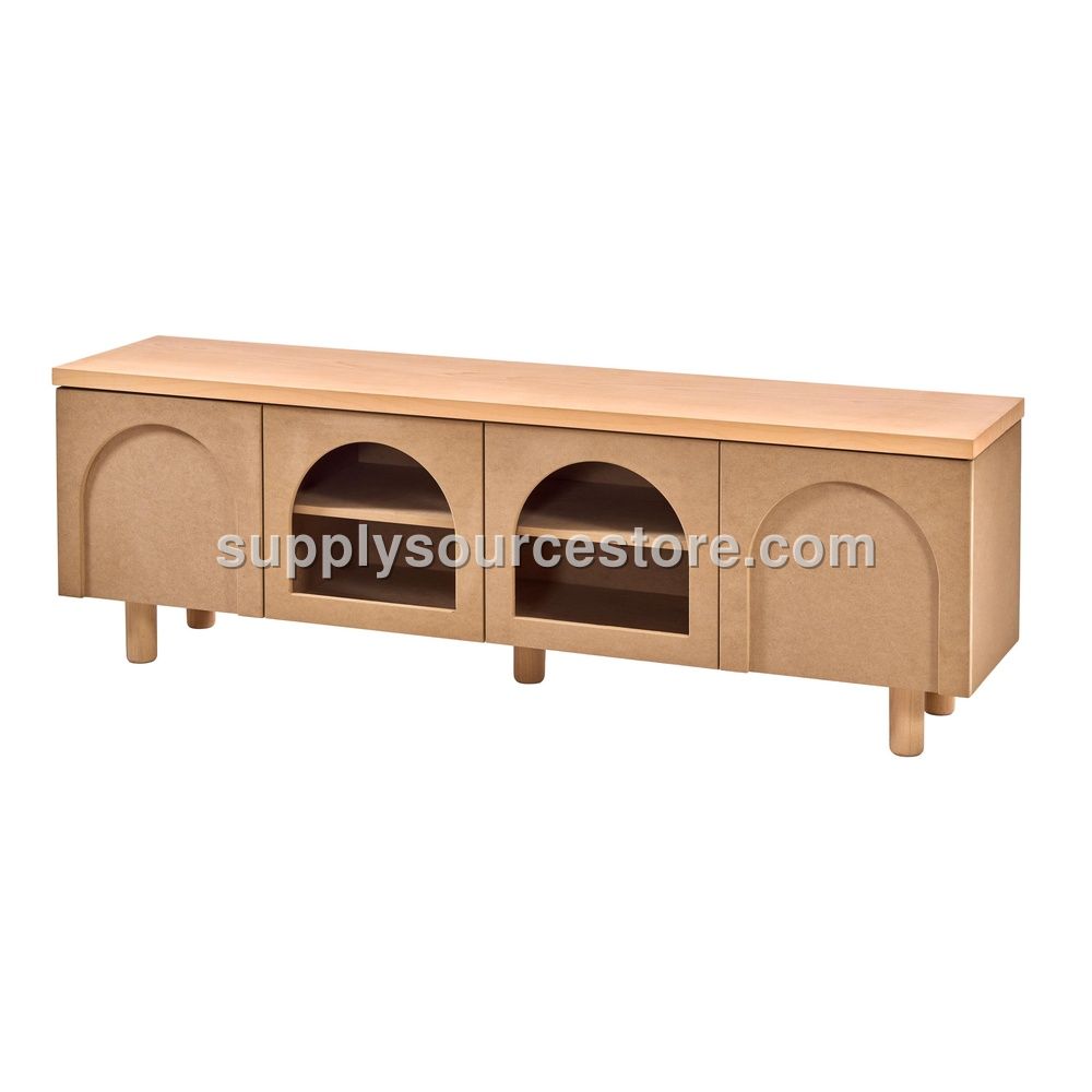 Curved Open Plasma