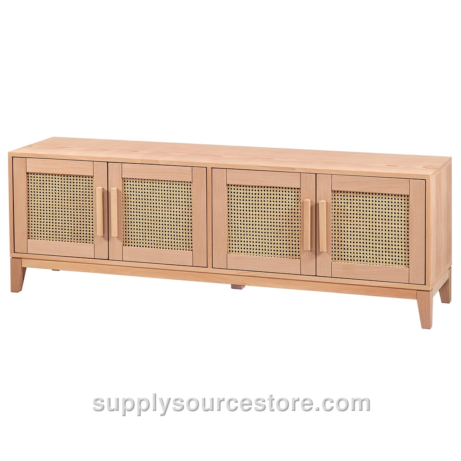 Rattan 180 Cone TV Stand