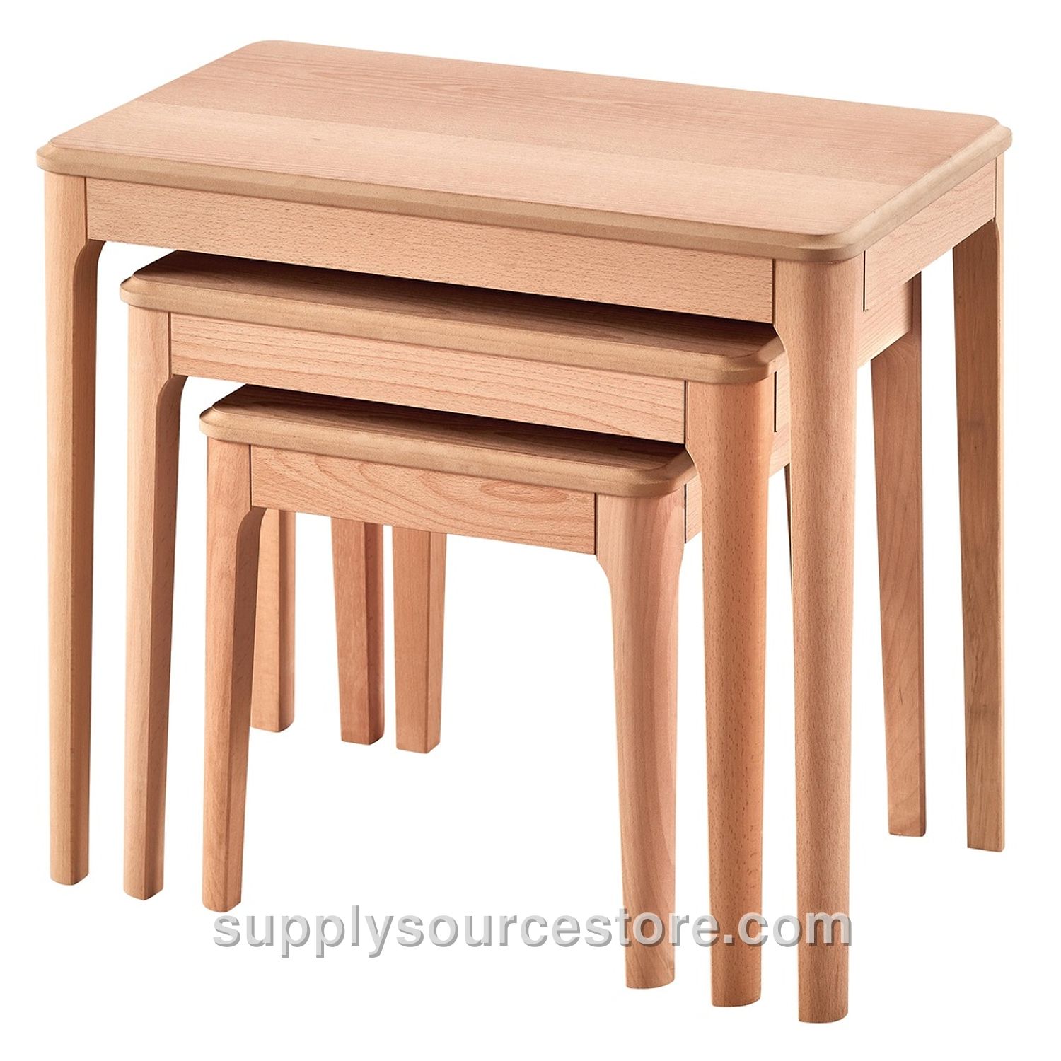 Soft Beech Nesting Table