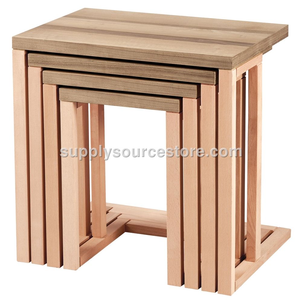 Set of 4 Walnut C Zigon