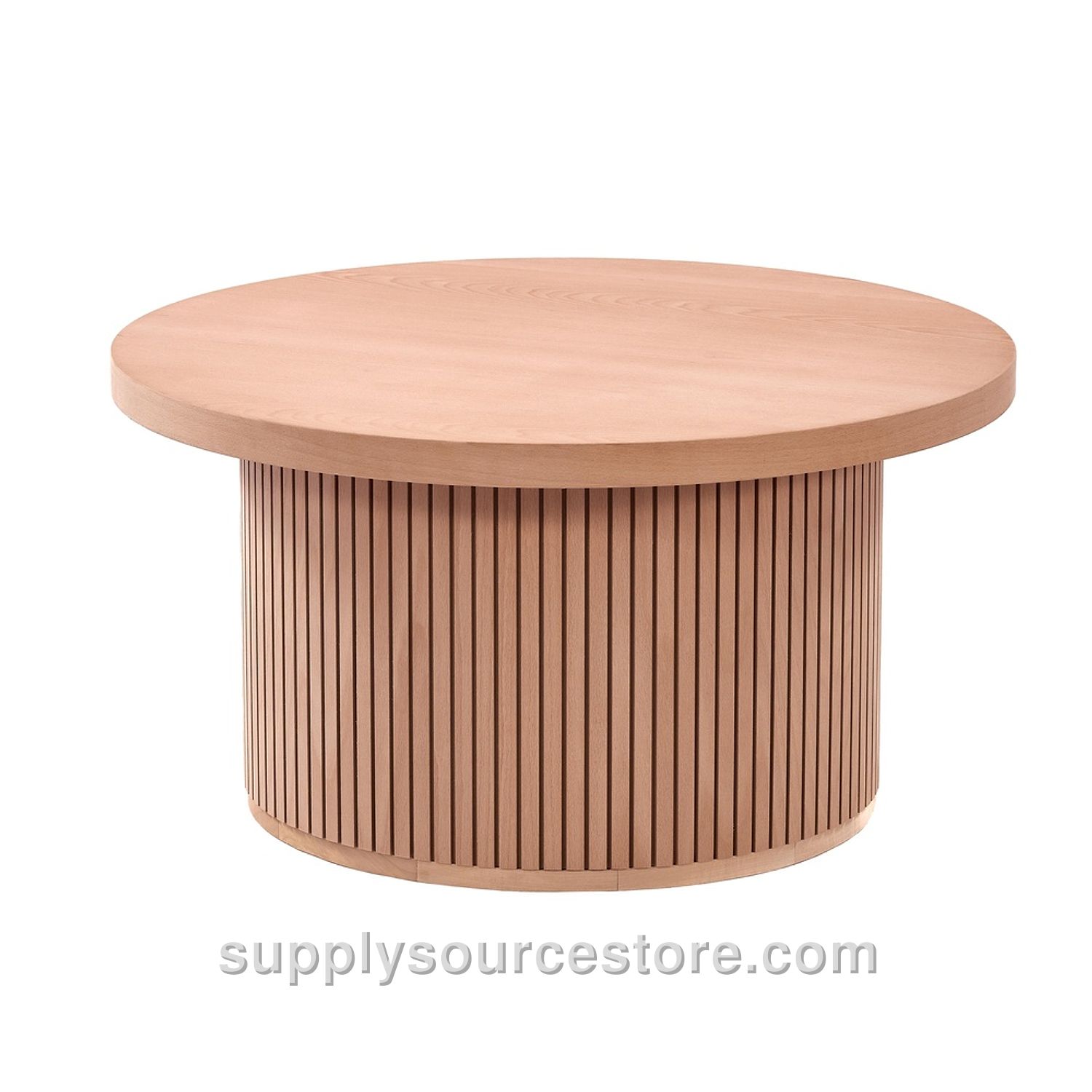Beech Striped Coffee Table
