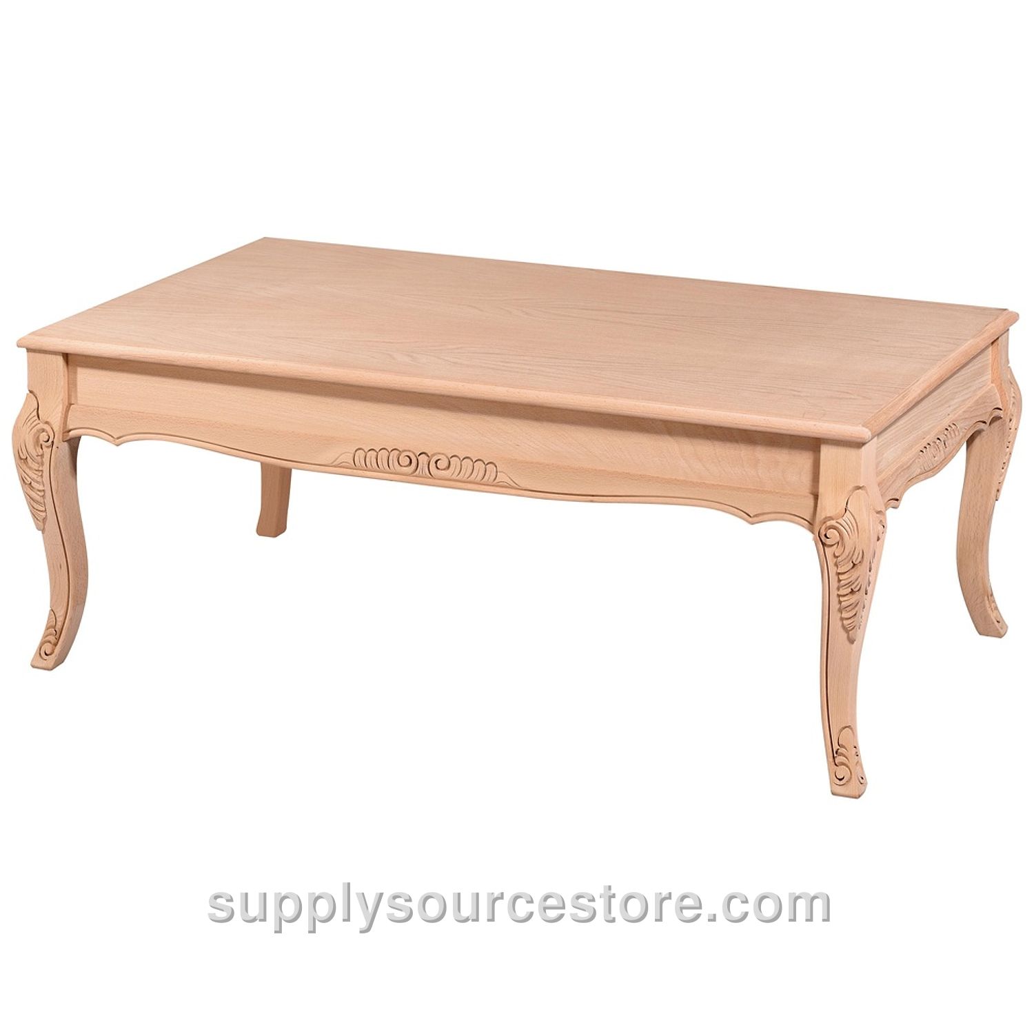Nile Rustic Carved Center Table