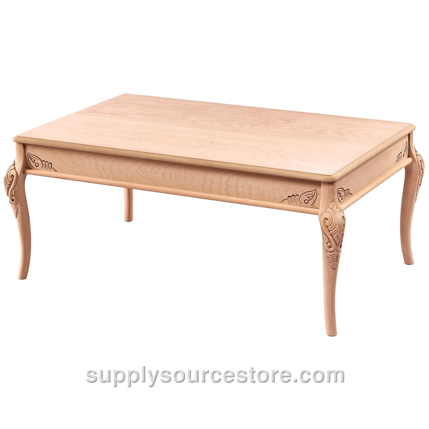 Silk Carved Coffee Table