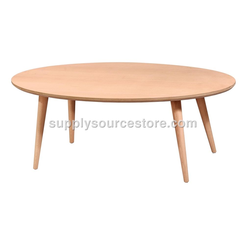 Oval Retro Center Table