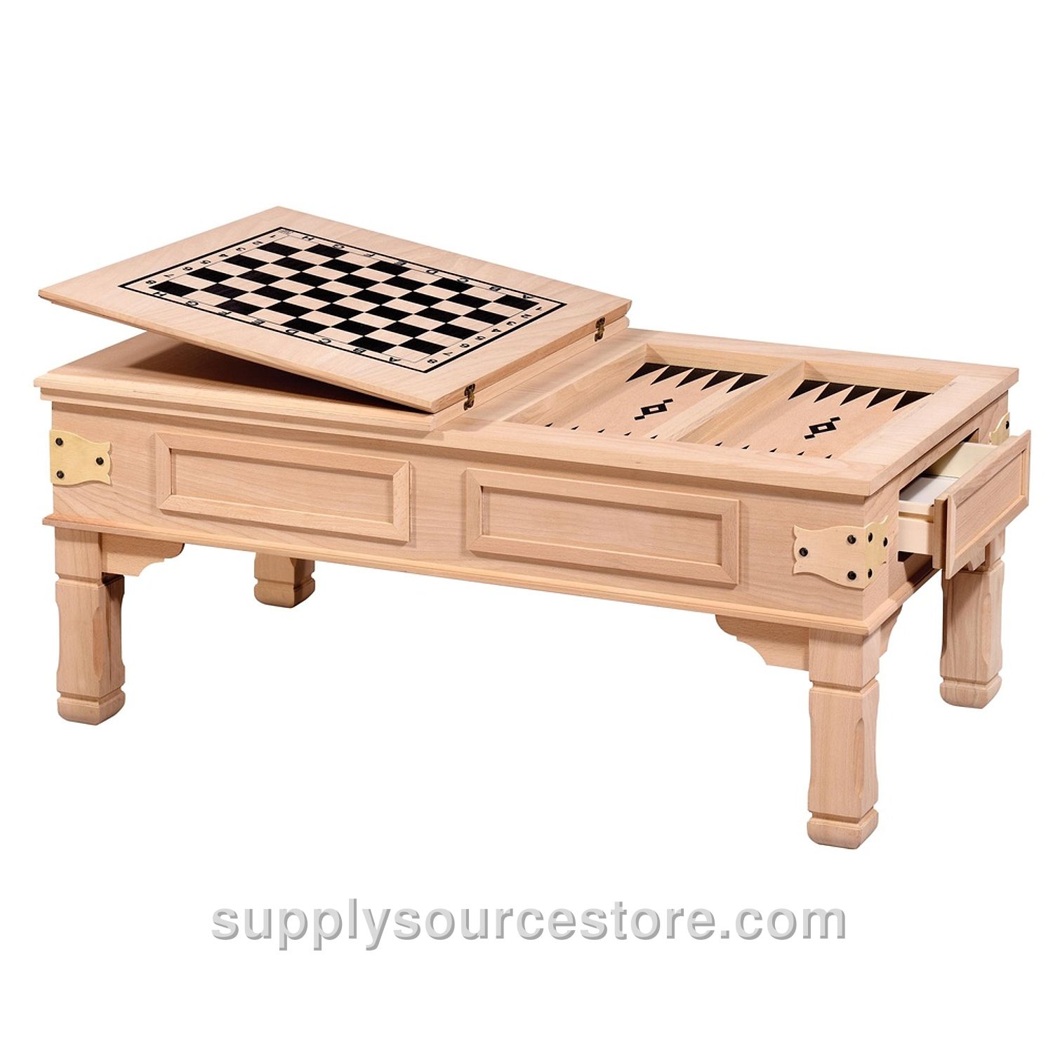 Rustic Chess Table