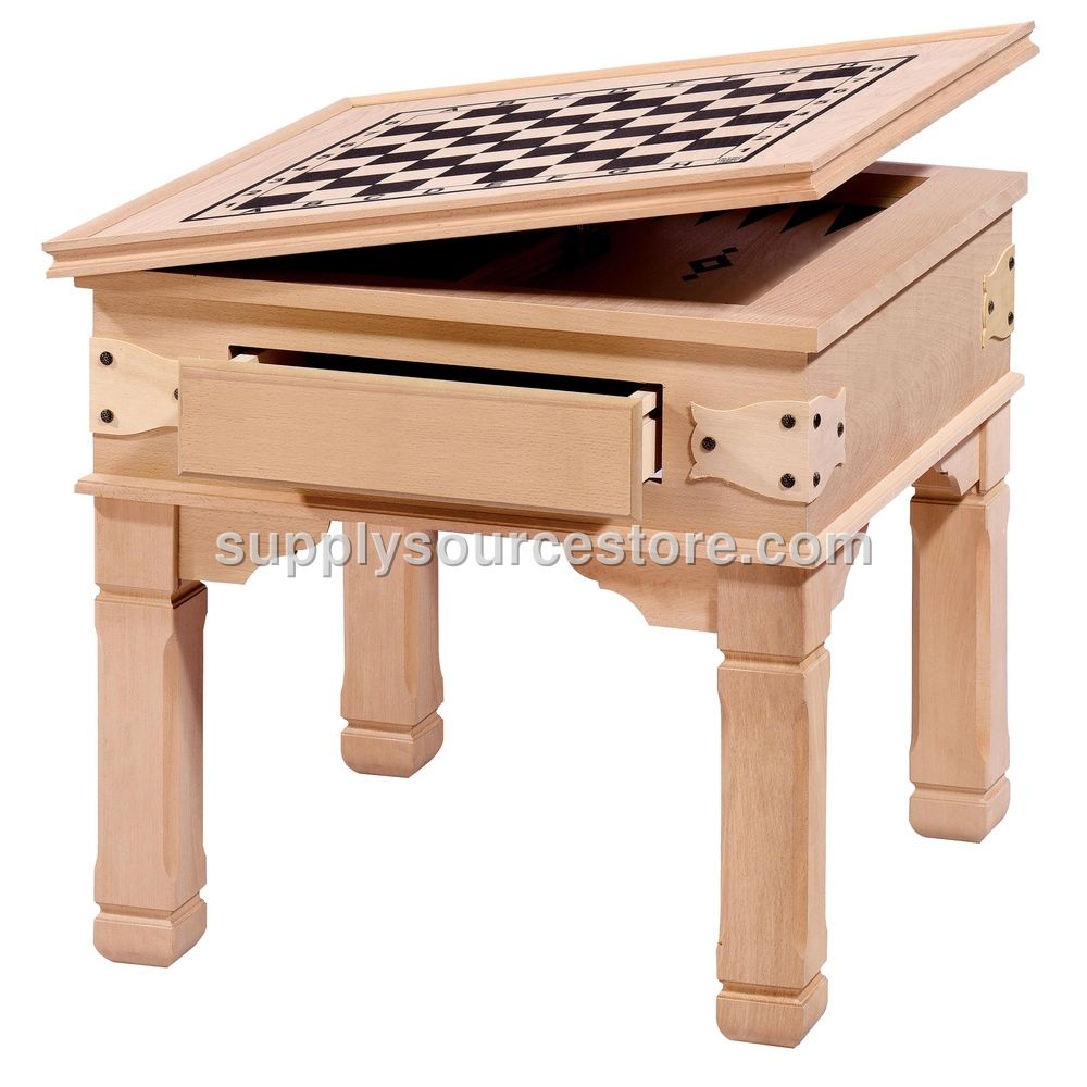 Small Backgammon Side Table