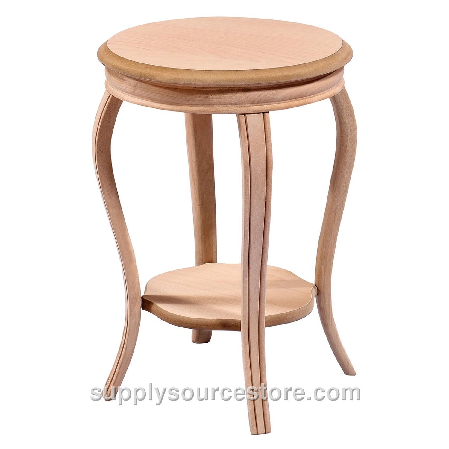 Small Short Wooden Plant Pot