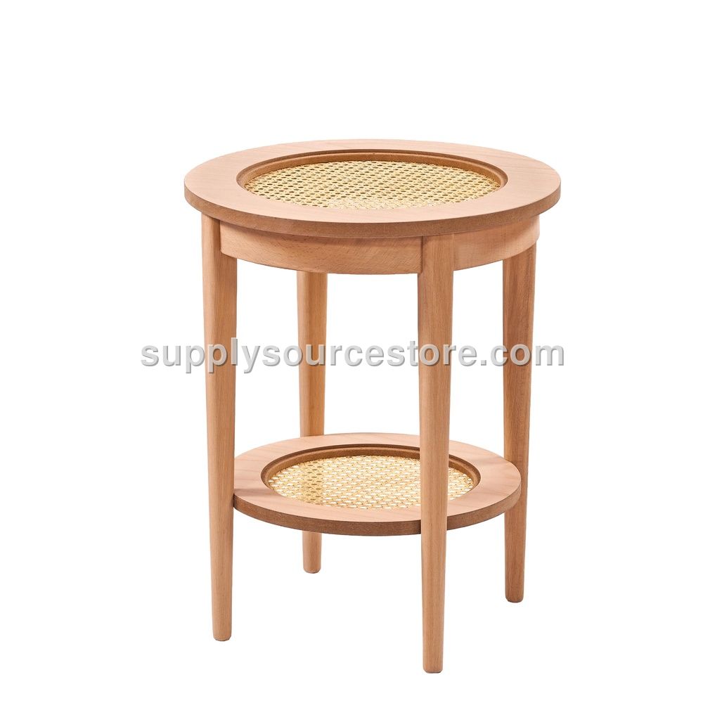 Bohem Round Straw Planter