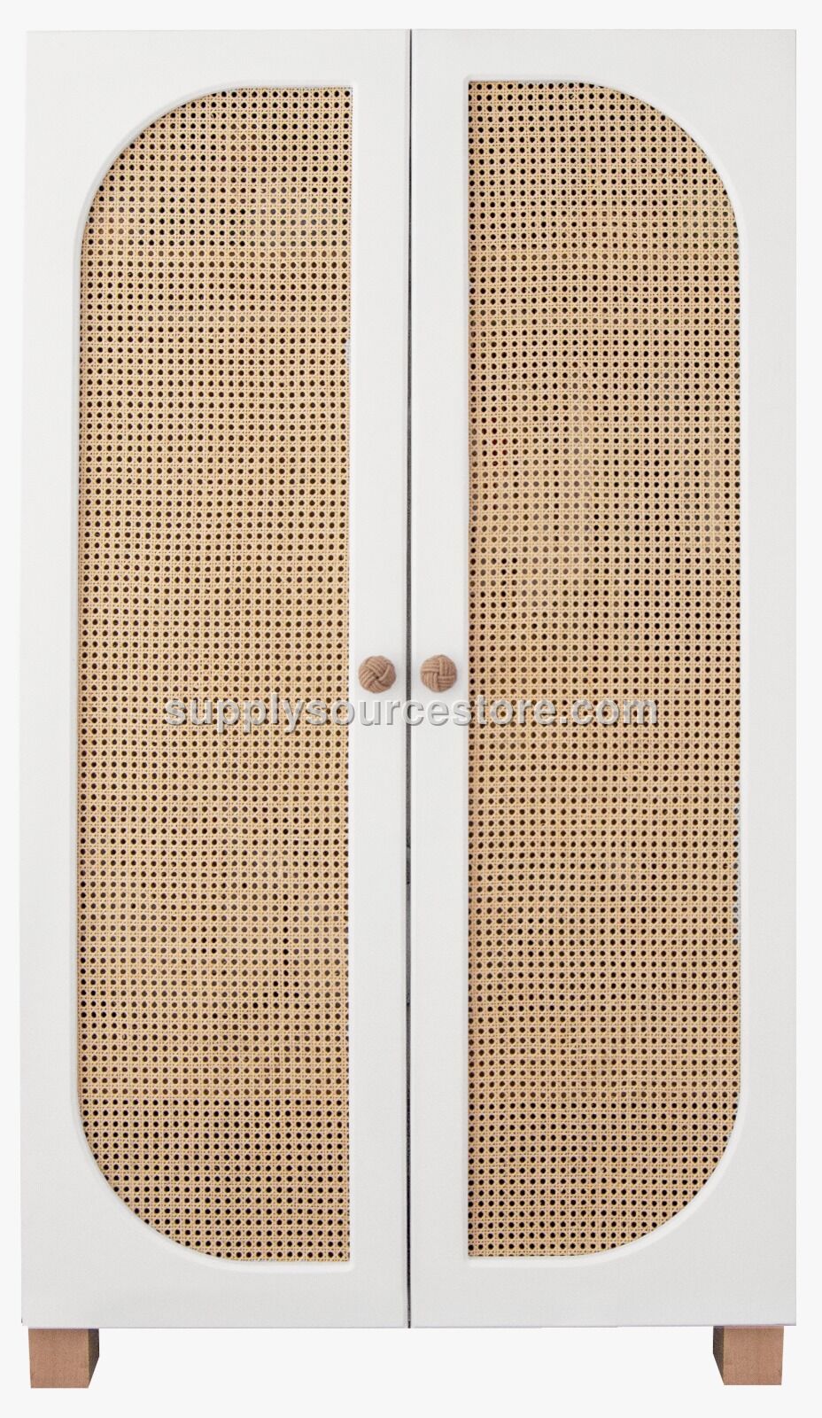 Souffle Solid Wood Wooden Wardrobe