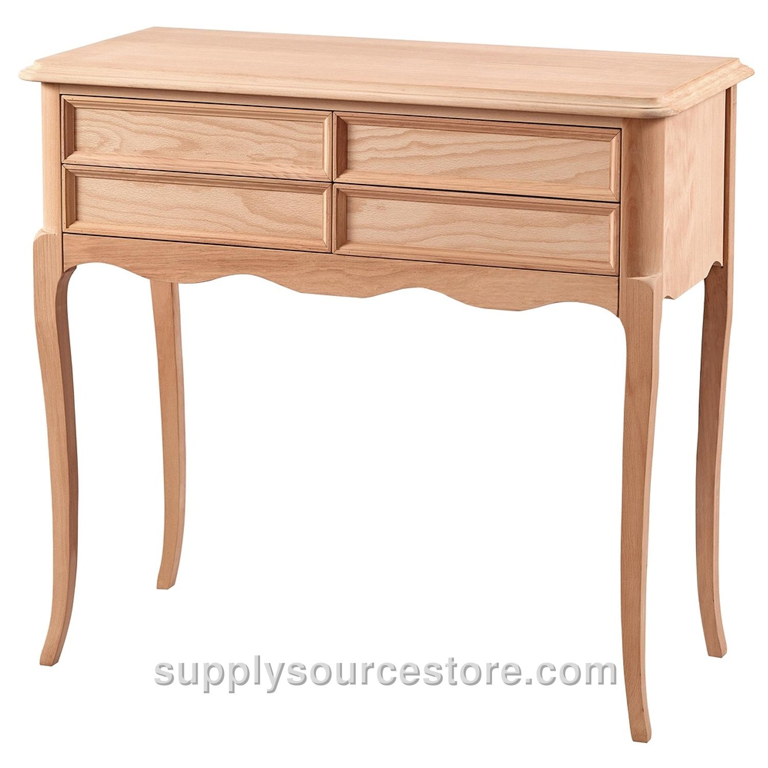 Rustic 4-Drawer Dresser