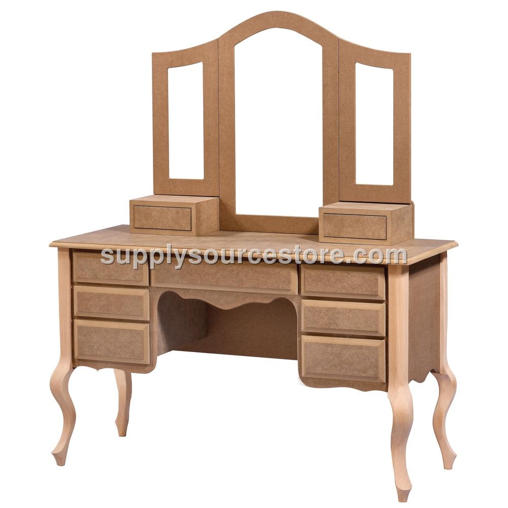 7-Drawer Luxury Makeup Table