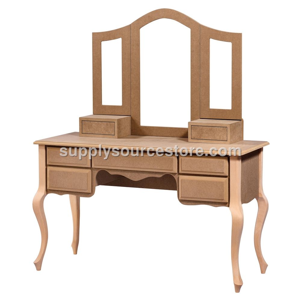 5-Drawer Luxury Makeup Table