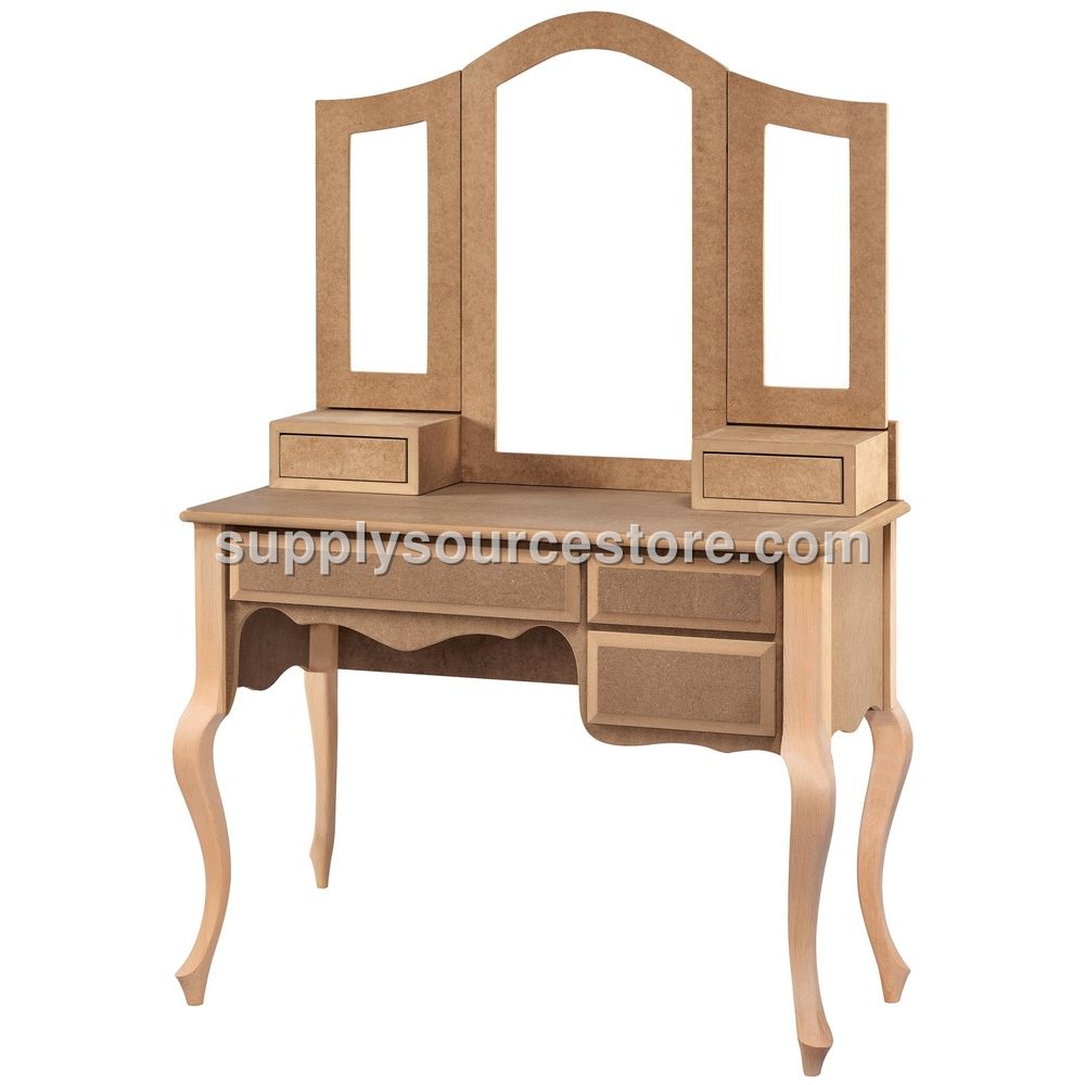 3-Drawer Luxury Makeup Table