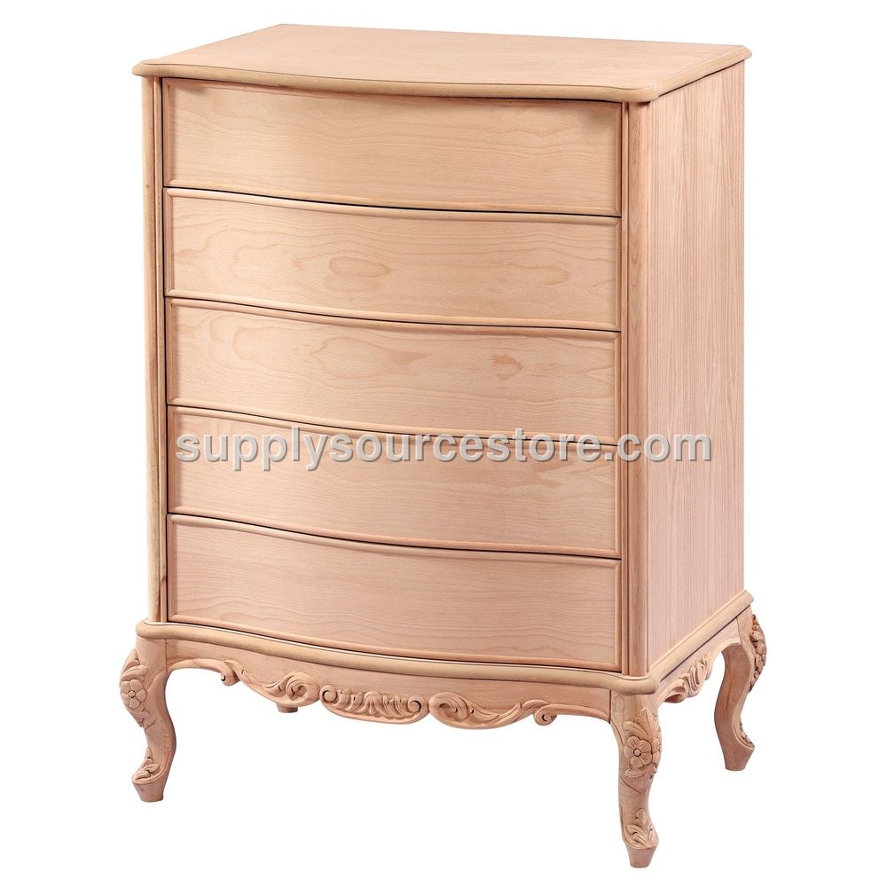 80 Barcelona Carved Chiffonier