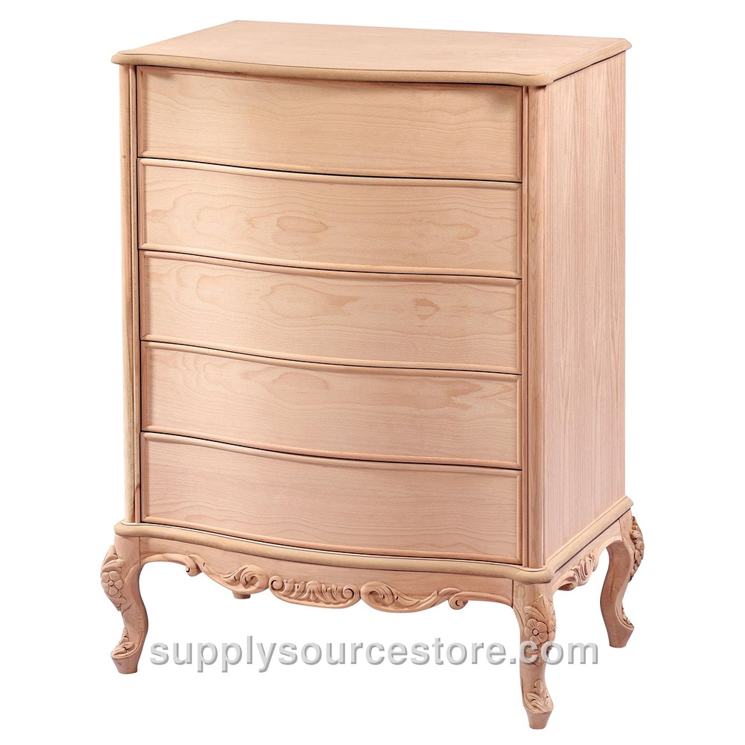 80-Liter Barcelona Carved Chiffonier
