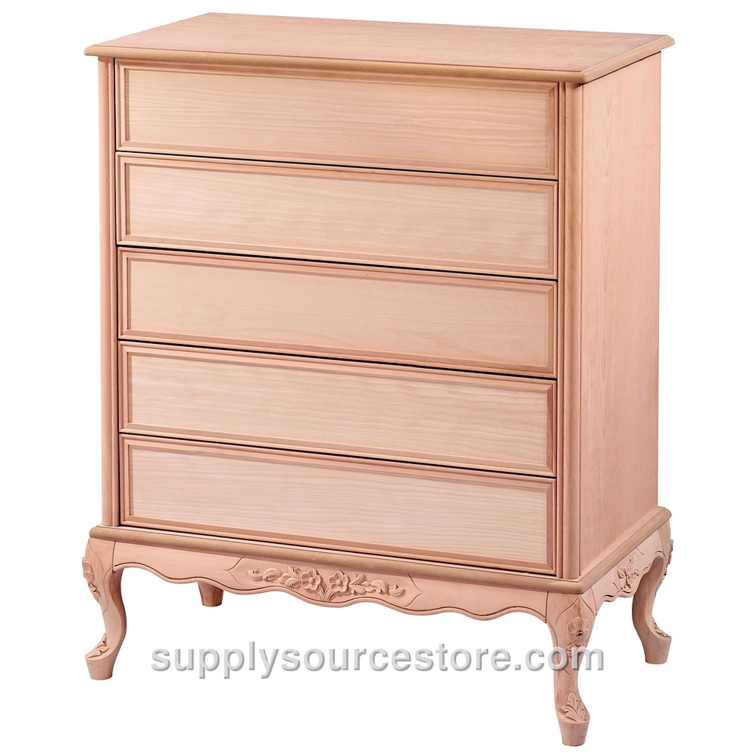 King Carved Dresser