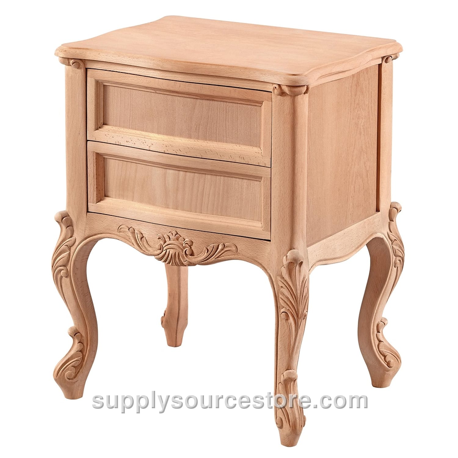 Crystal Double Drawer Chest