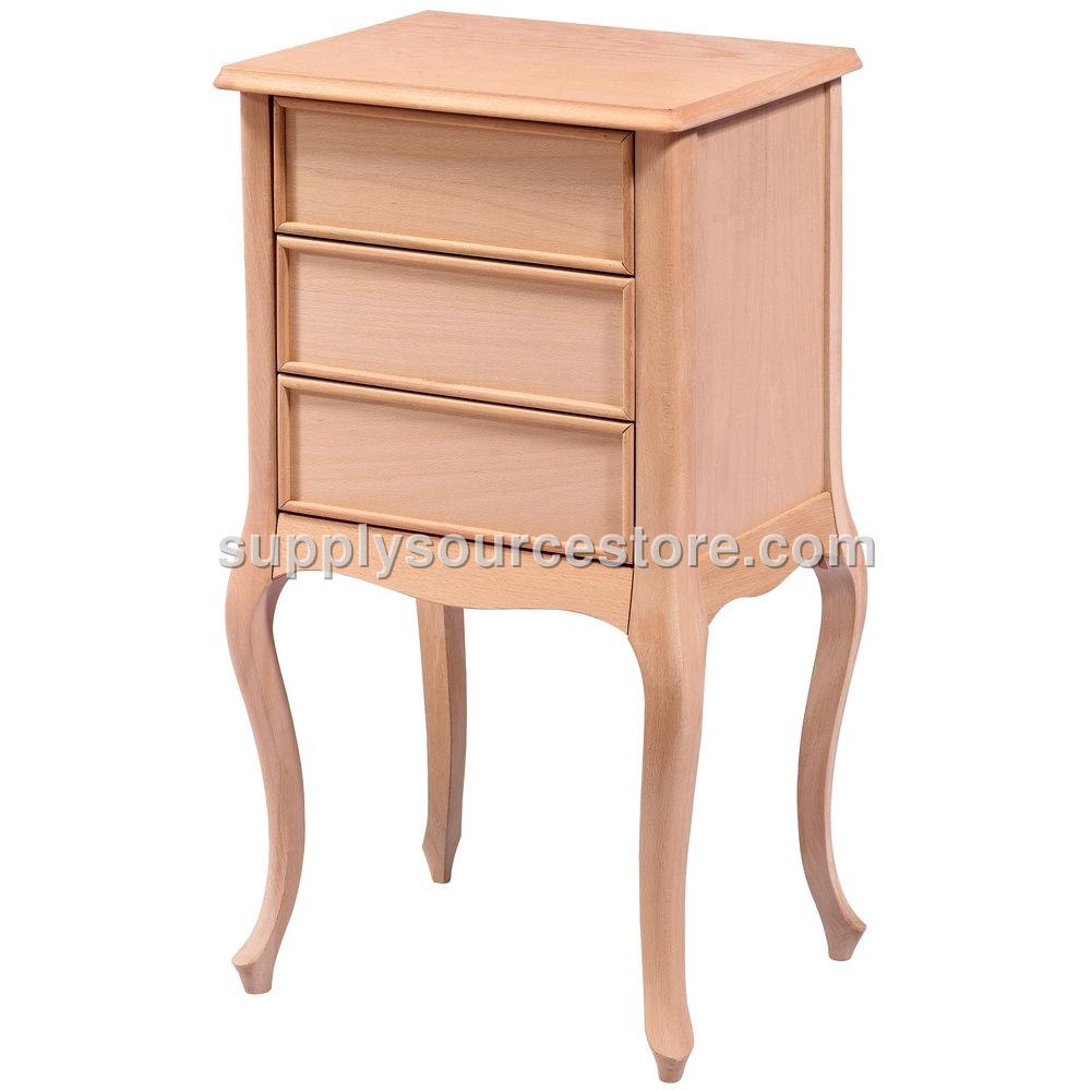 Lukens Three-Drawer Nightstand