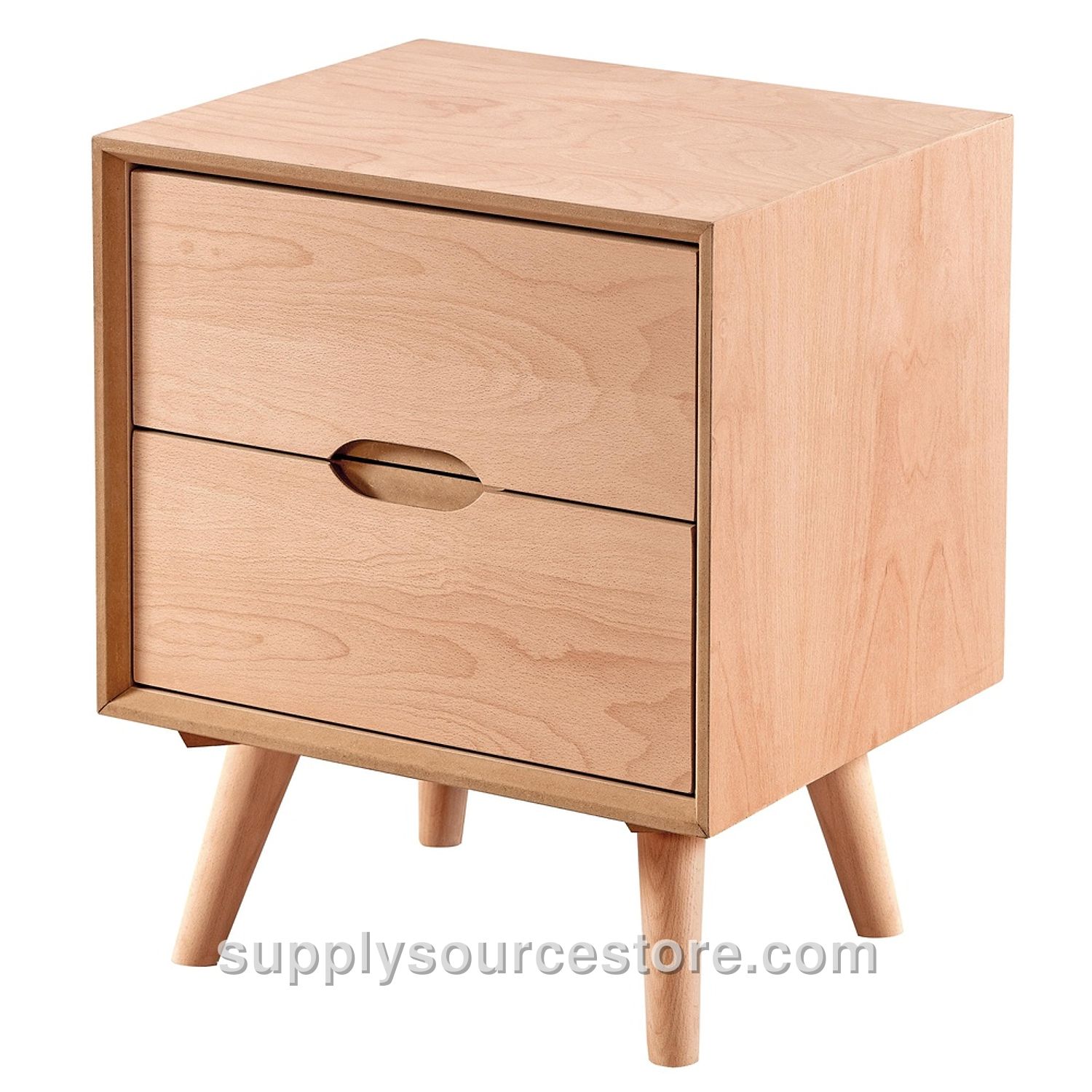 Retro Double Drawer Dresser