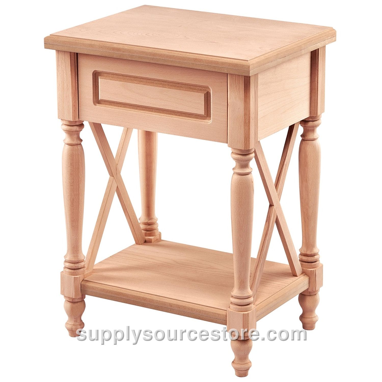 Cross Twist Nightstand