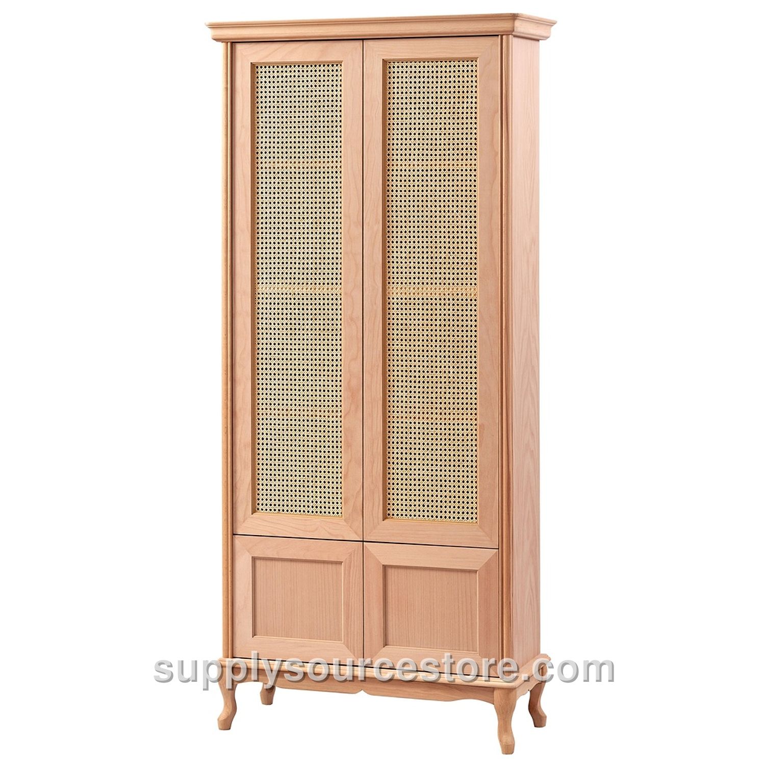 Linen Covered Bookcase