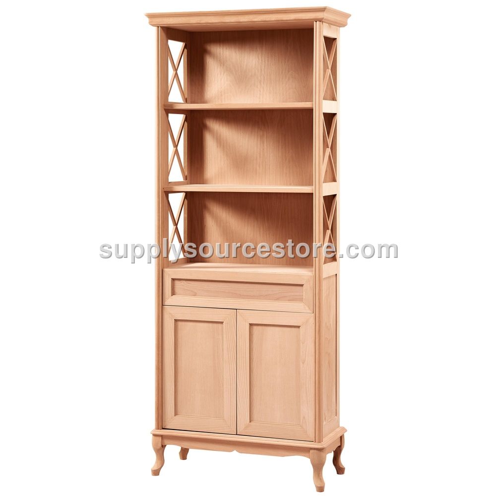 Solid Wood Cross Bookshelf