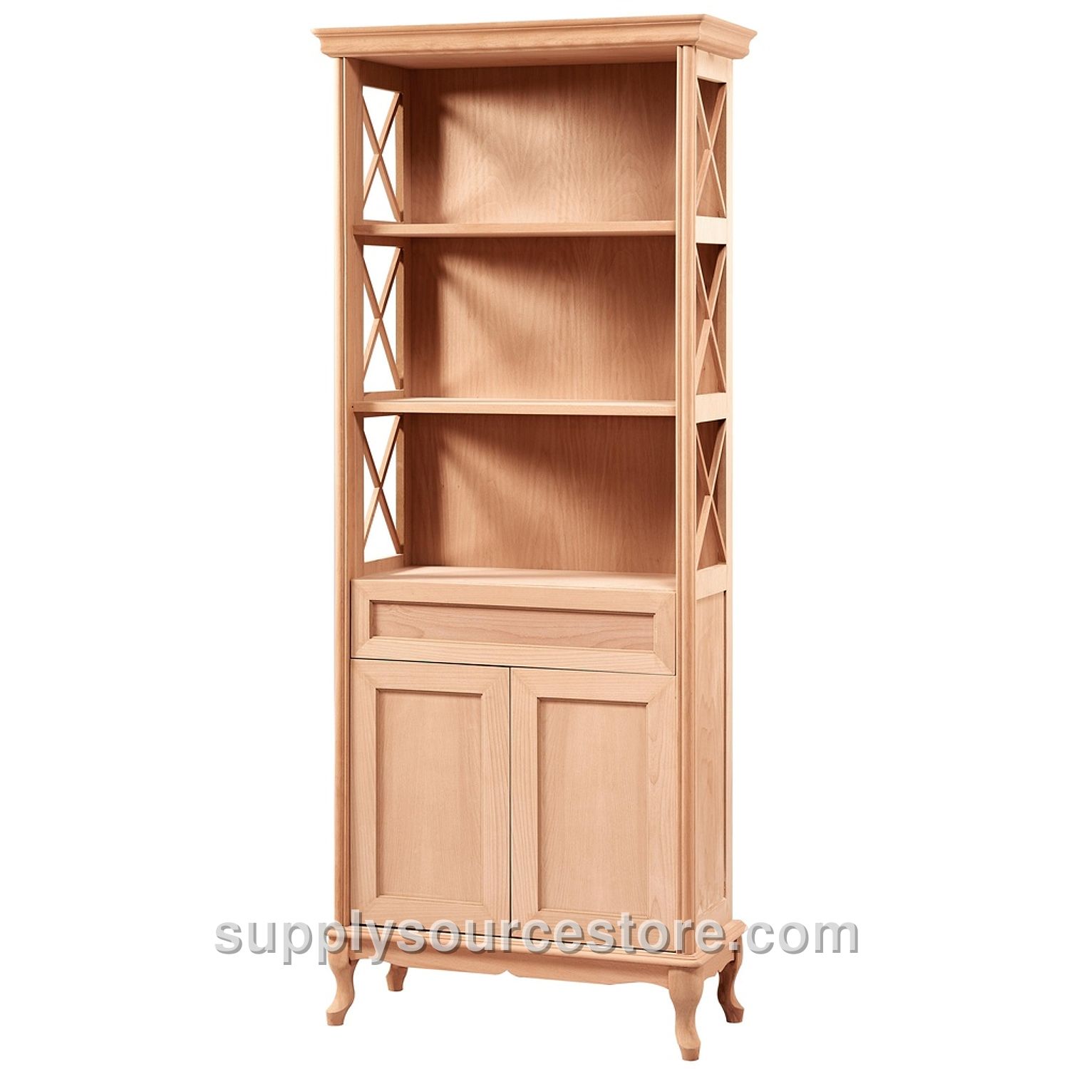 Solid Cross Bookcase