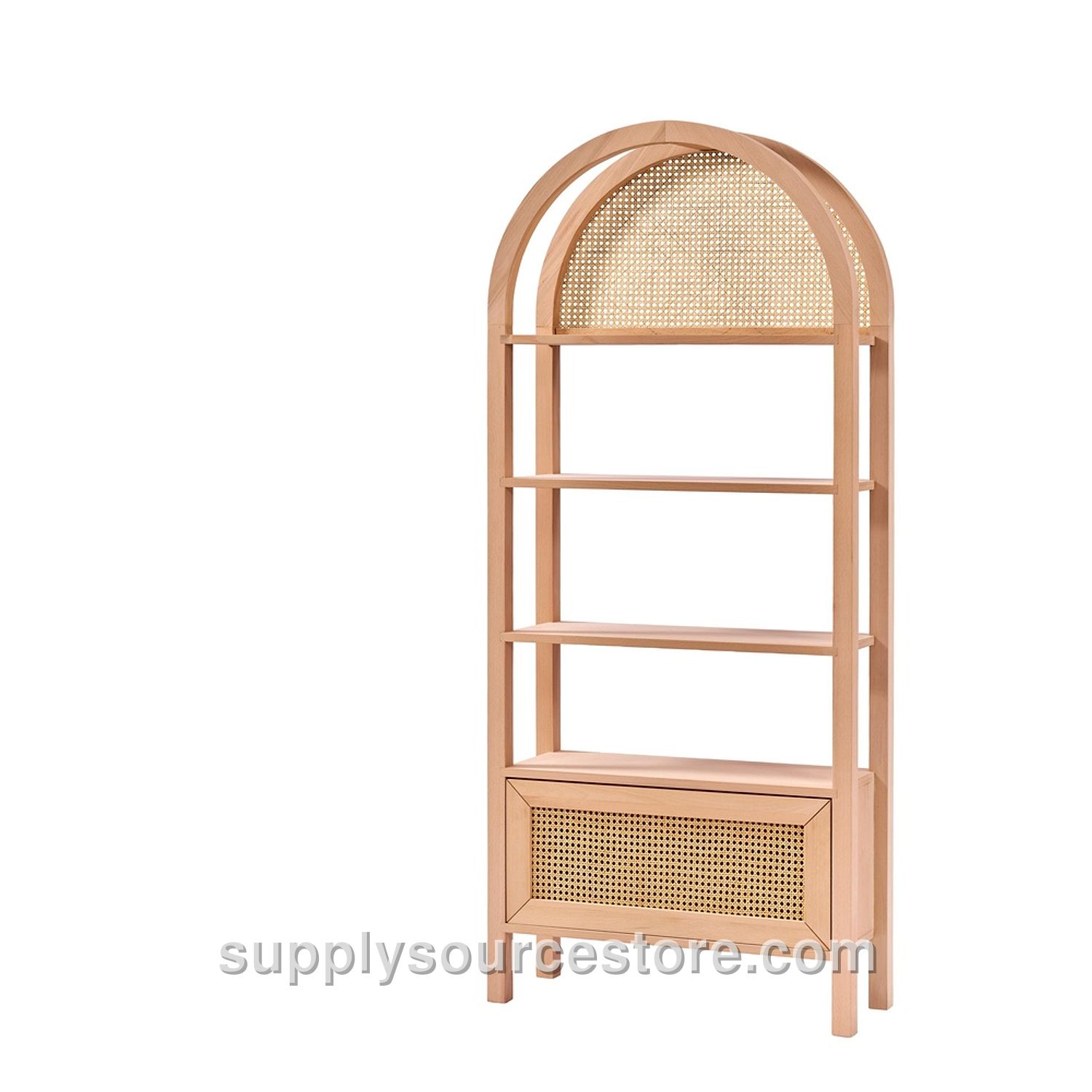 Wicker Dome Bookcase