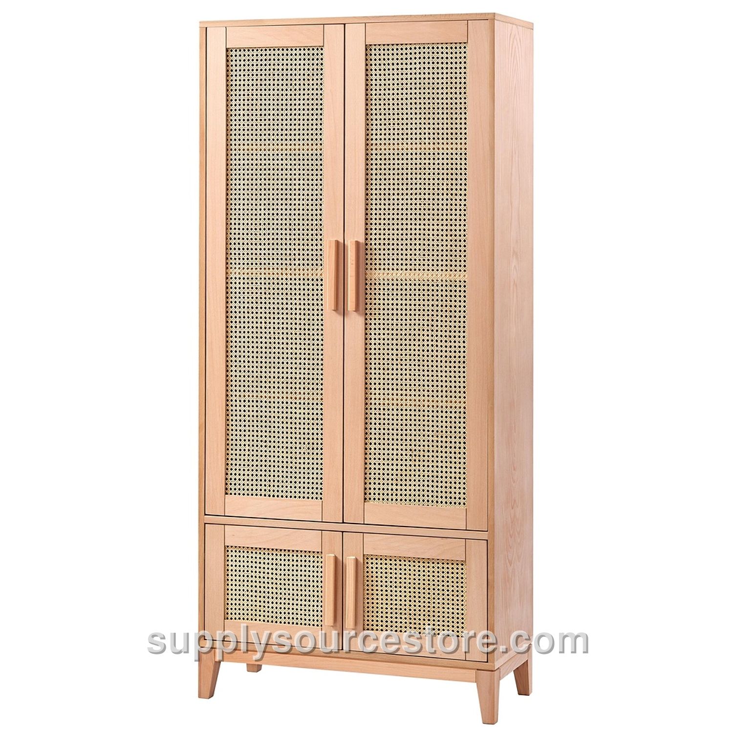 Woven Cone Lid Bookcase
