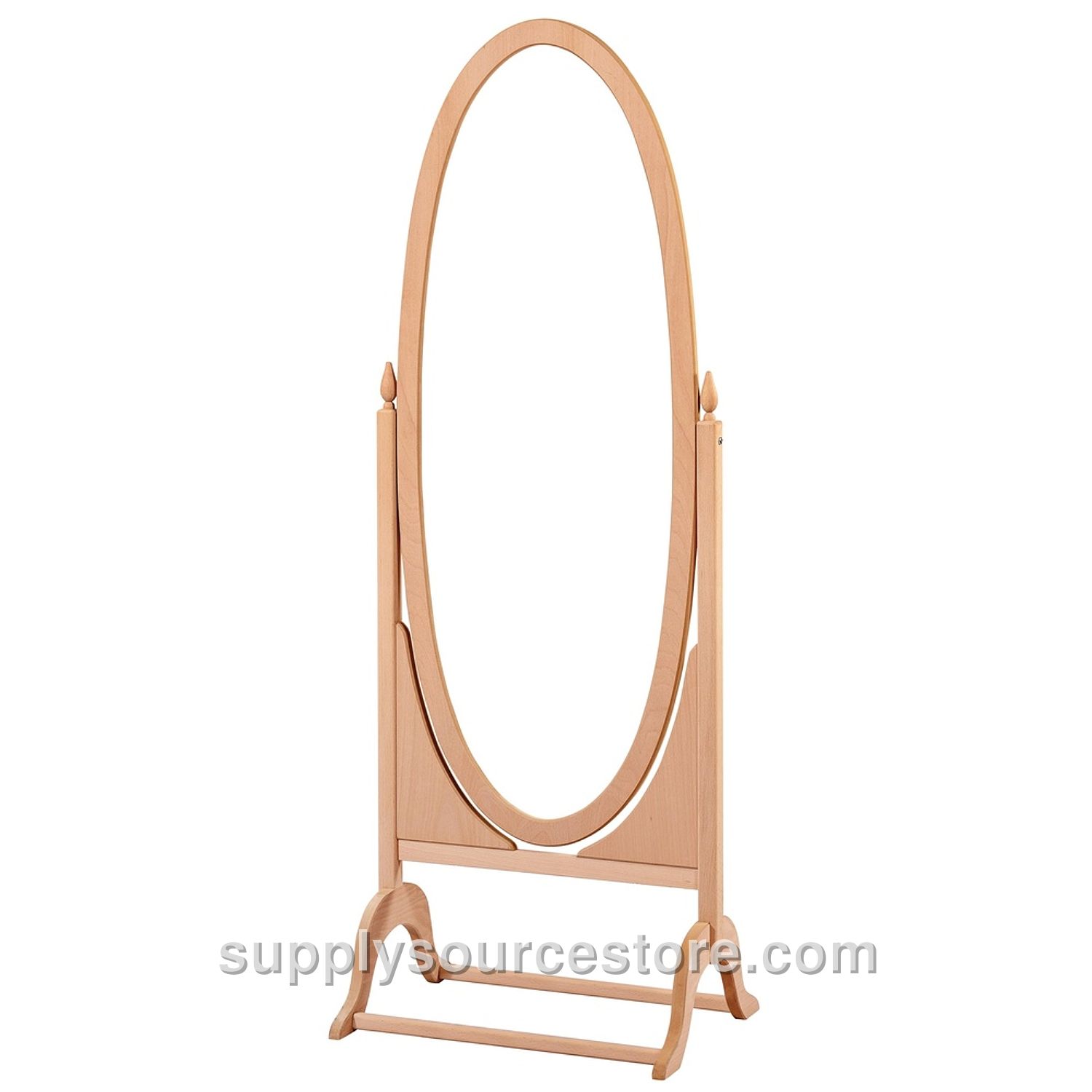 Large Oval Mirror