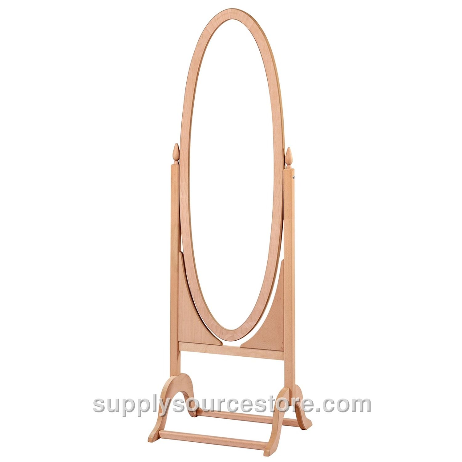 Small Oval Mirror