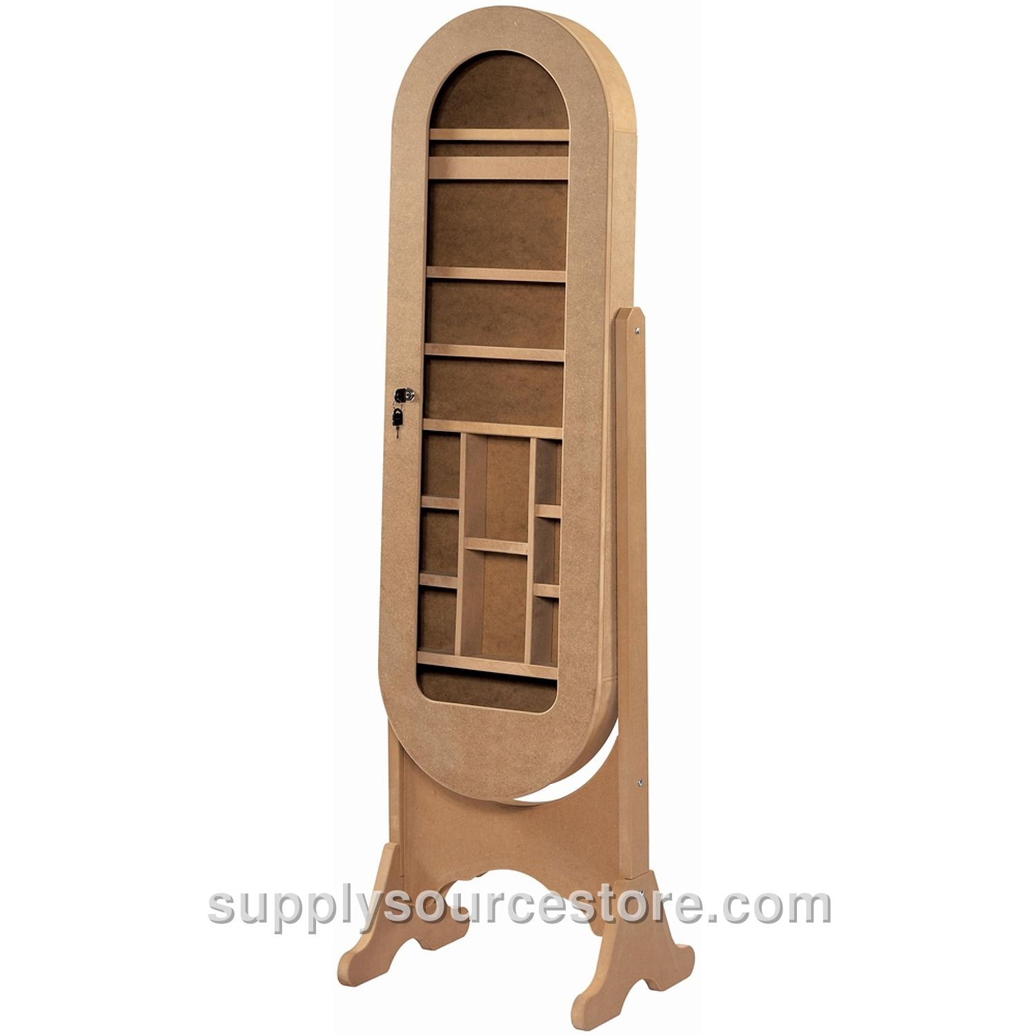 Oval Hanging Cabinet