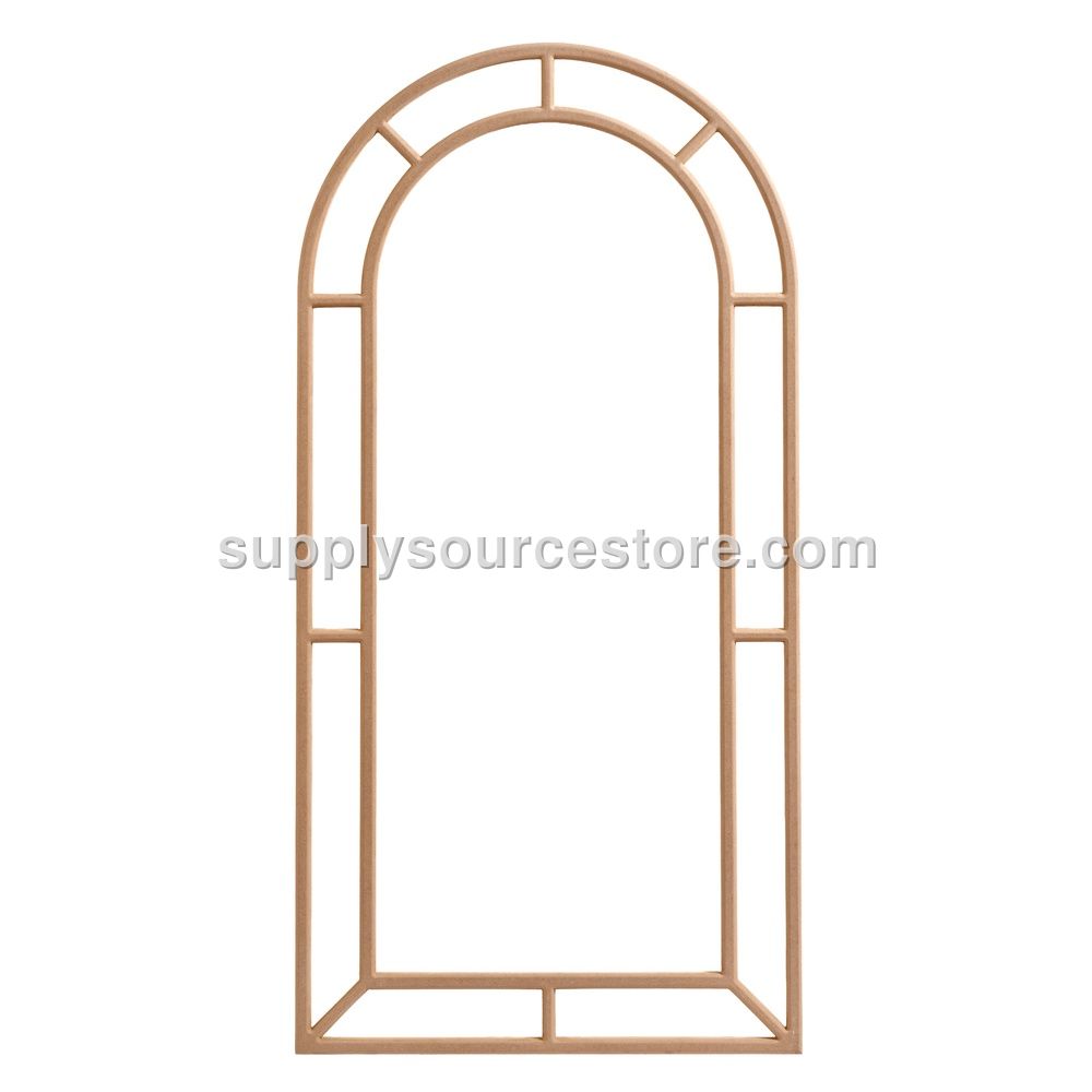 Bamboo full-length mirror
