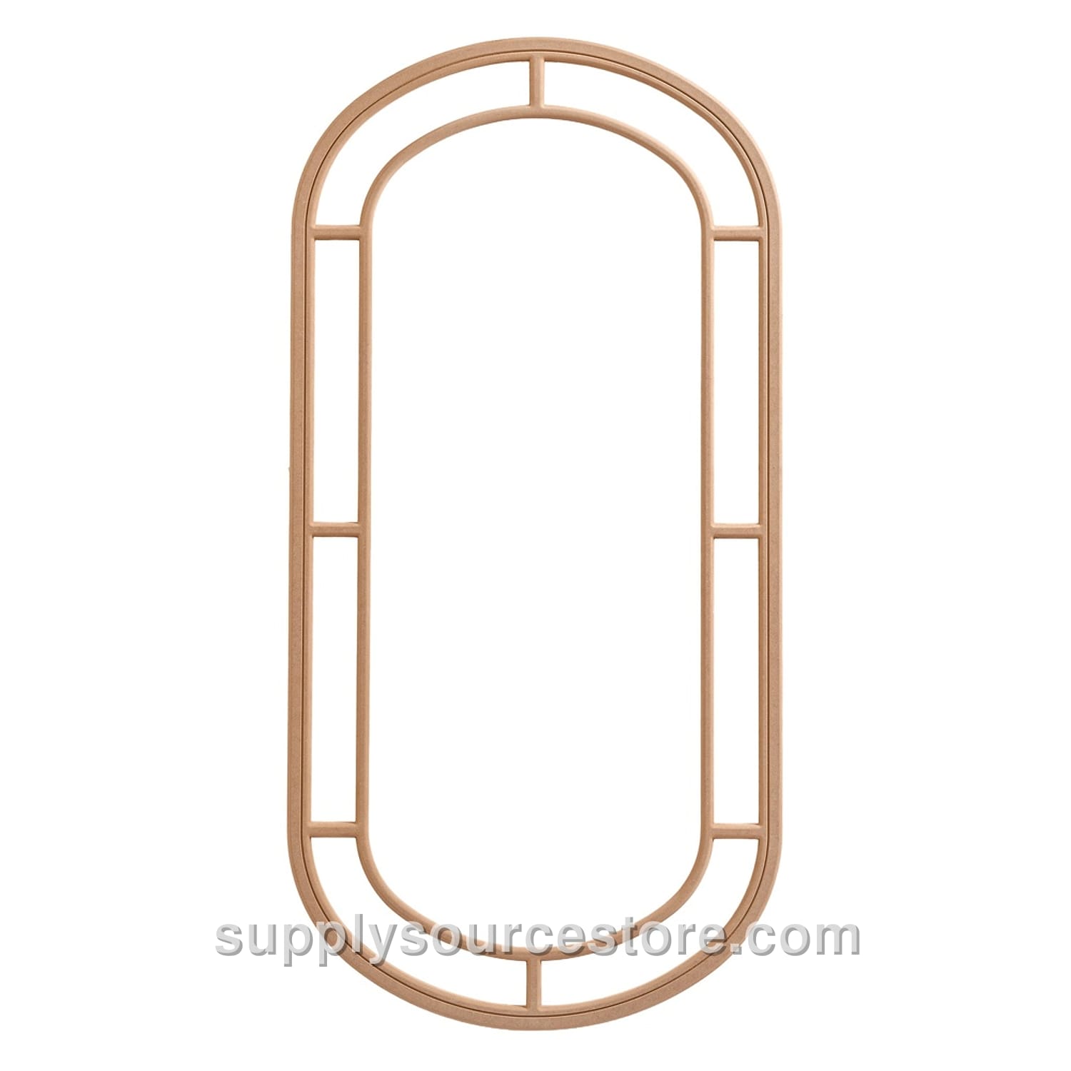 Bamboo Frame Tall Mirror