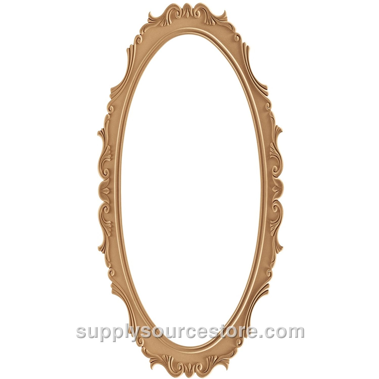 140 Oval Tulip Mirror