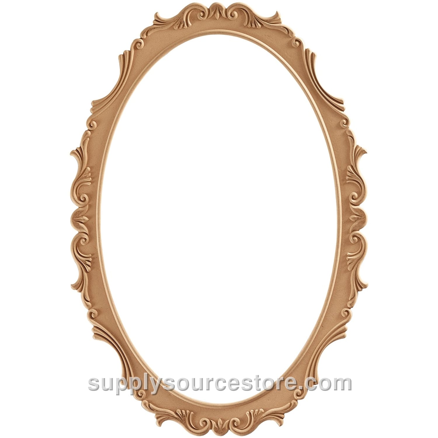100 Lux Oval Mirror