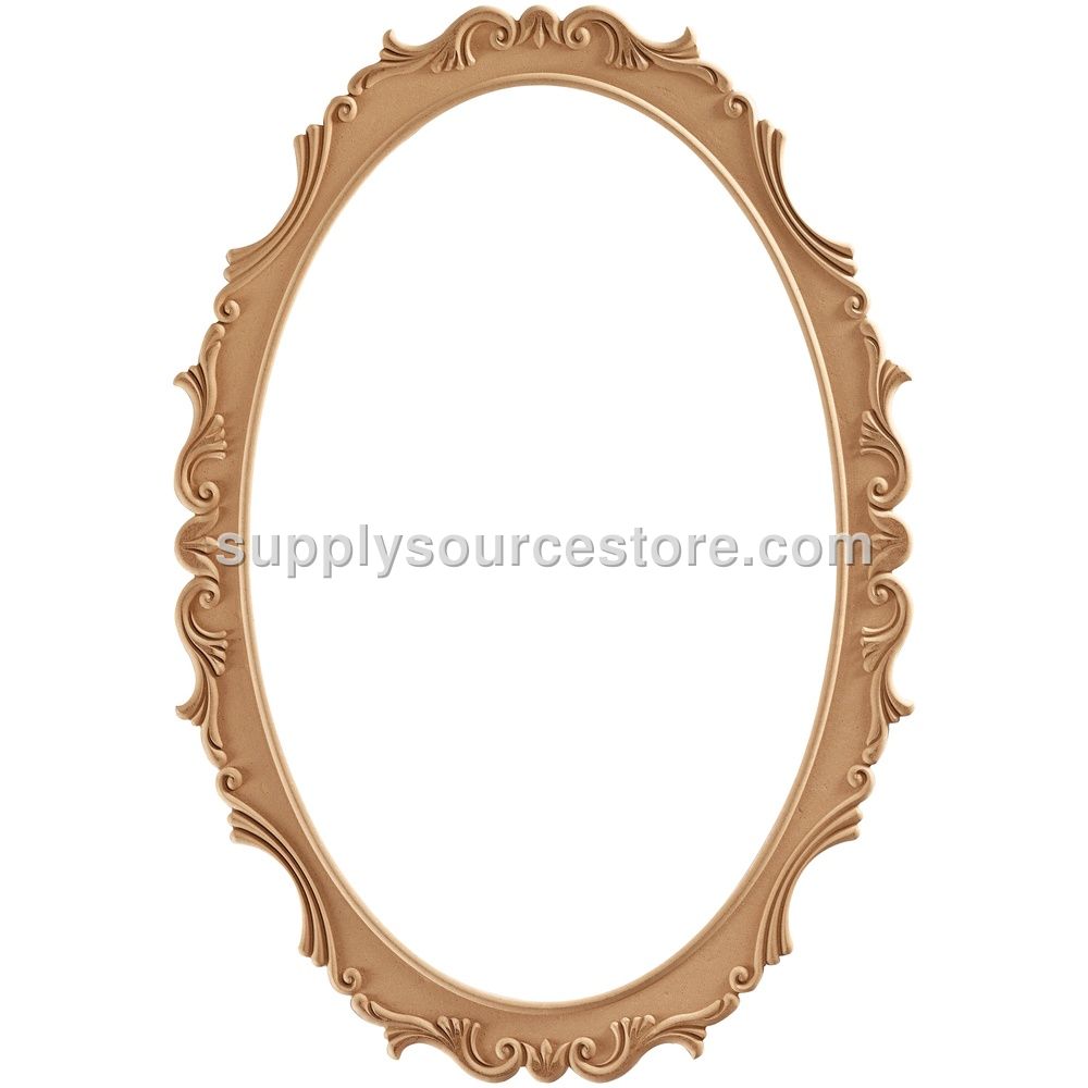 100 Oval Lale Mirror