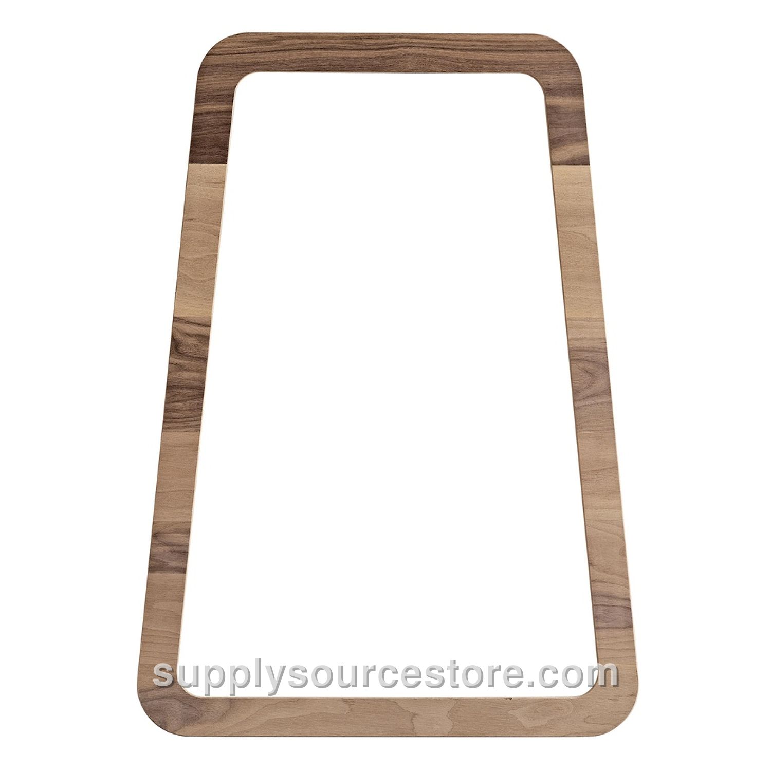 80 Soft Walnut Mirror