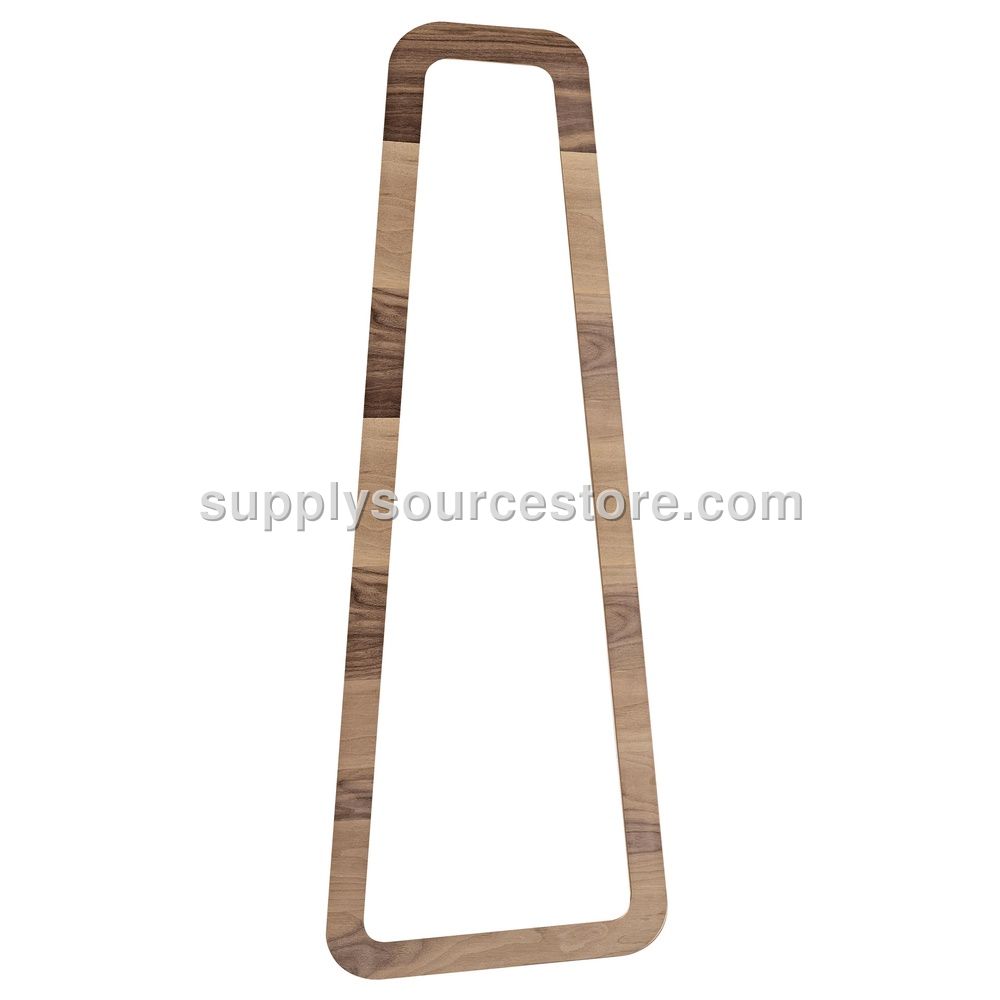 Soft Walnut 3-Piece Mirror