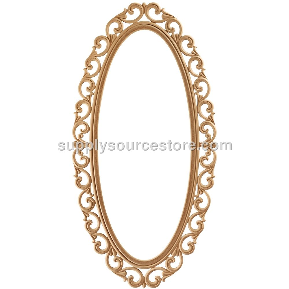180 cm Oval Lilyum Mirror