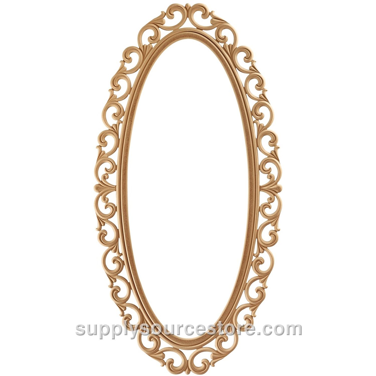 180 cm (70.9 in) Oval Lily Mirror
