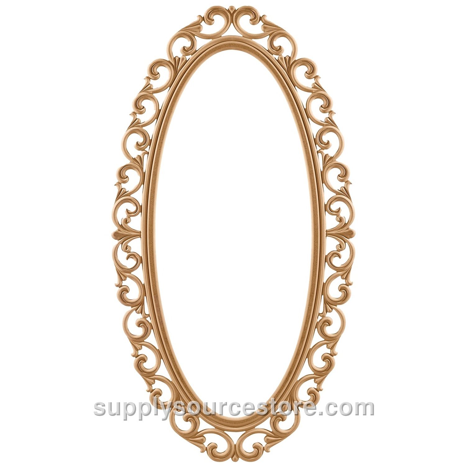 160 Cm (63 in) Oval Lily Mirror